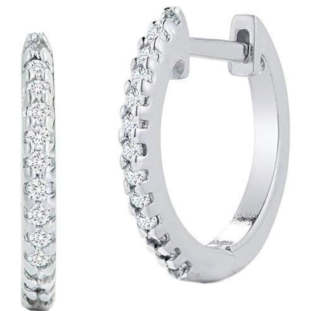 MATEO New York
Diamond Huggie, White Gold - Picture 7 of 7